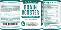 Label for Brain Booster