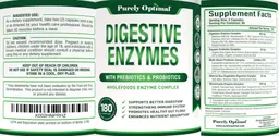 Label for Digestive Enzymes