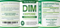 Label for DIM +BioPerine
