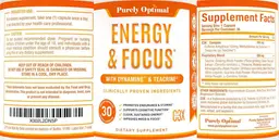 Label for Energy & Focus