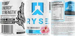 Label for Pre-Workout Pink Blast