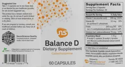 Label for Balance D