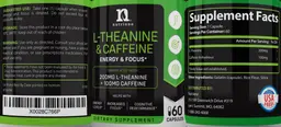 Label for L-Theanine & Caffeine