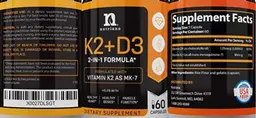 Label for K2+D3