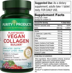 Label for Vegan Collagen Builder