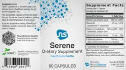Label for Serene