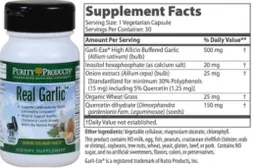 Label for Real Garlic