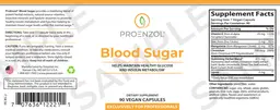 Label for Blood Sugar