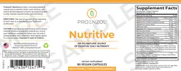 Label for Nutritive