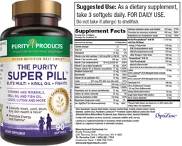 Label for The Purity Super Pill