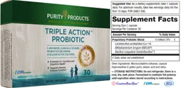Label for Triple Action Probiotic