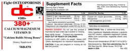 Label for 380+