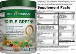 Label for Triple Greens