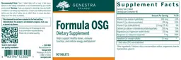 Label for Formula OSG