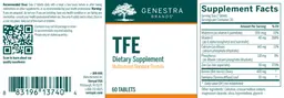 Label for TFE