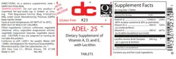 Label for Adel-25