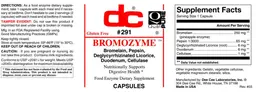 Label for Bromozyme