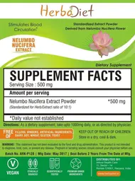 Label for Nelumbo nucifera Extract