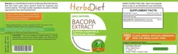Label for Bacopa Extract