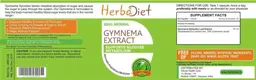 Label for Gymnema Extract