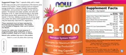 Label for B-100