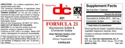 Label for Formula 21