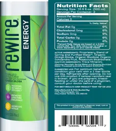 Label for Rewire Energy