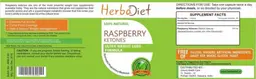 Label for Raspberry Ketones