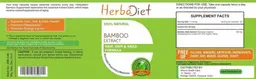 Label for Bamboo Extract