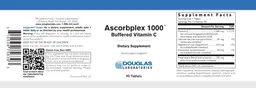 Label for Ascorbplex 1000 Buffered Vitamin C