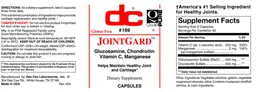 Label for JointGard
