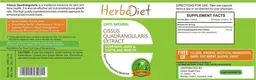 Label for Cissus Quadrangularis Extract