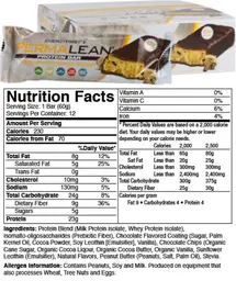 Label for PermaLean Chocoholic Cookie Dough