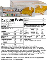 Label for PermaLean Stark Raving Peanutz