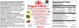Label for TripleFORM+
