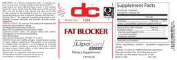 Label for Fat Blocker