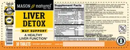Label for Liver Detox