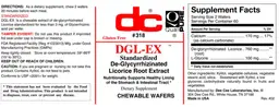 Label for DGL-EX