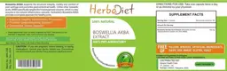 Label for Boswellia Akba Extract