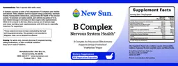 Label for B Complex