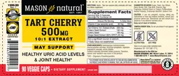 Label for Tart Cherry 500 mg