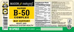 Label for Super B-50 Complex