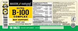Label for Ultra B-100 Complex