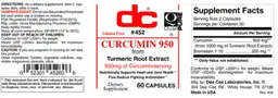 Label for Curcumin 950