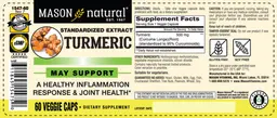 Label for Turmeric