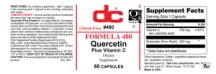 Label for Formula 480