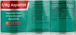 Label for K/Mg Aspartate