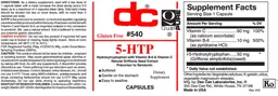Label for 5-HTP