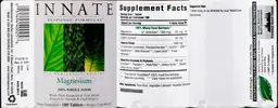 Label for Magnesium