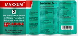 Label for Maxxum 2